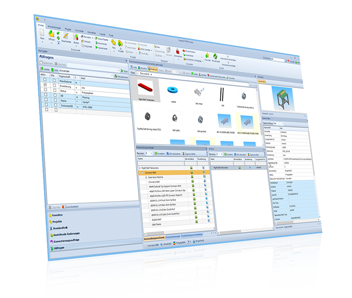 PDM Studio - Experten-Suche mit Reader