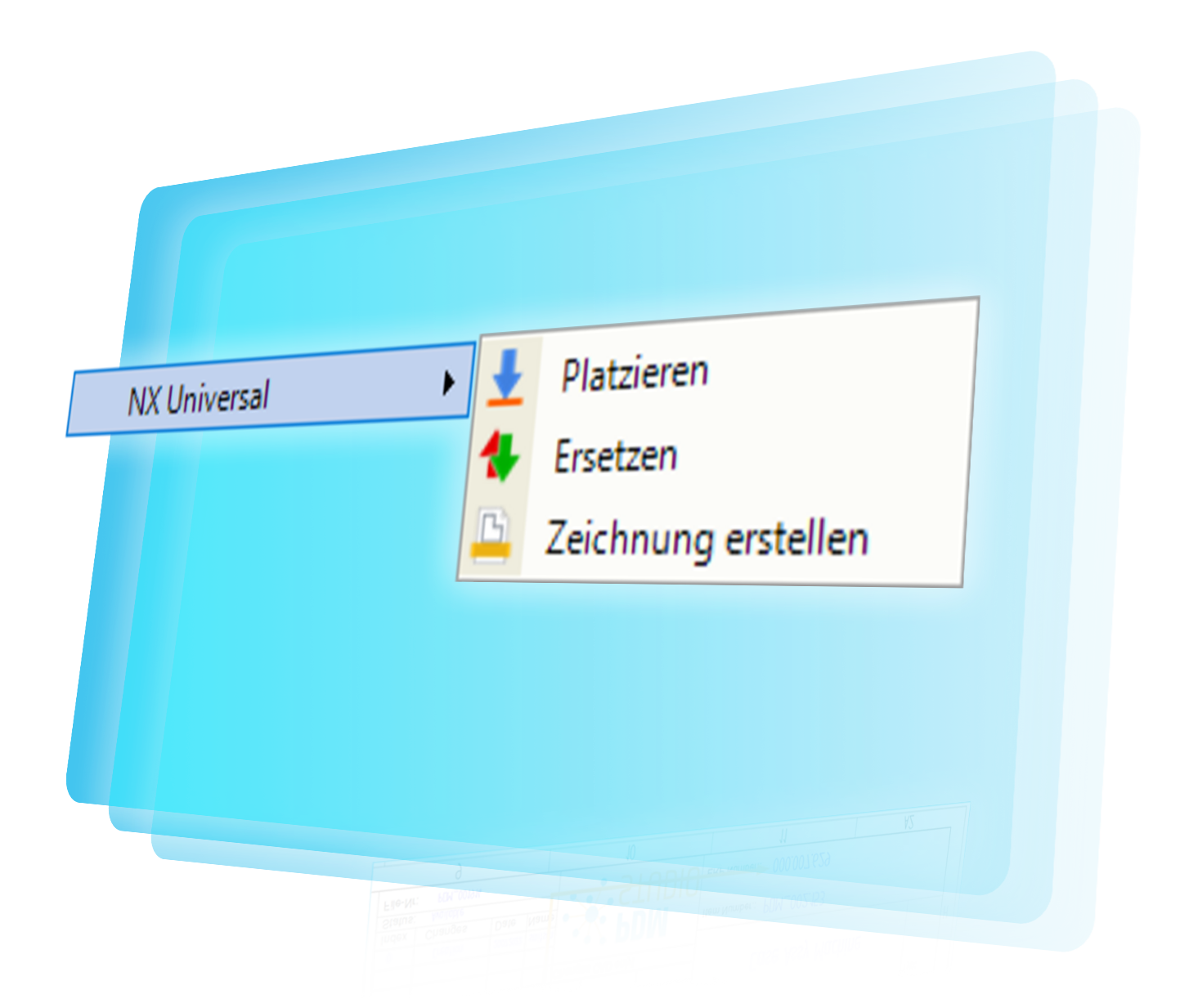 PDM Studio - Platzieren und ersetzen von Bauteilen in NX CAD