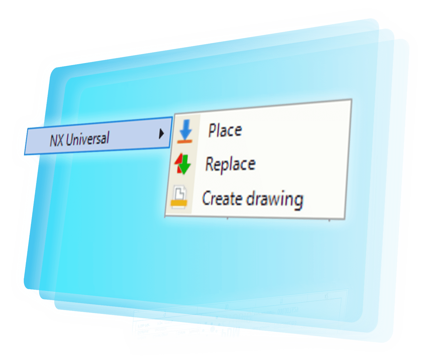 PDM Studio - Place and replace a part in NX CAD
