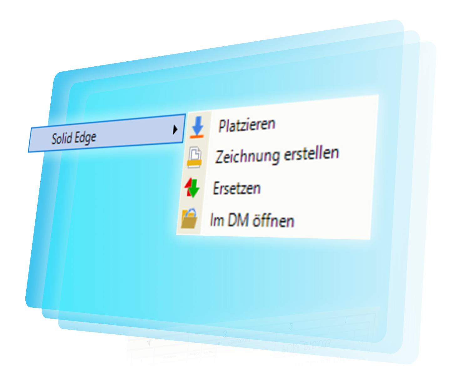 PDM Studio - Platzieren und ersetzen von Bauteilen in Solid Edge CAD